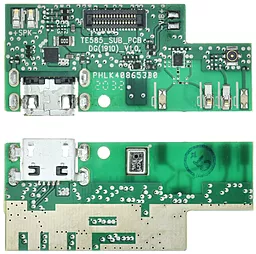 Нижняя плата DOOGEE X95 / X95 Pro с разъемом зарядки и микрофоном, Original - фото Нижняя плата DOOGEE X95 / X95 Pro с разъемом зарядки и микрофоном, Original