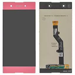 Дисплей Sony Xperia XA1 Plus (G3412, G3416, G3421, G3423, G3426) с тачскрином, оригинал, Pink