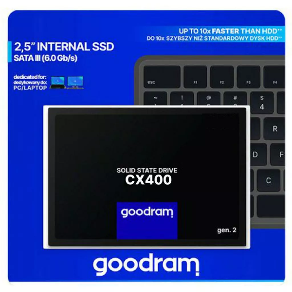 SSD Накопитель GooDRam CX400 G2 256 GB (SSDPR-CX400-256-G2) - фото 4