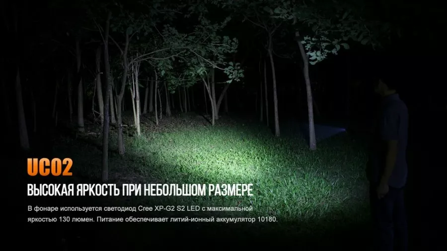 Фонарик Fenix UC02 CREE XP-G2 S2 Blue - фото 5