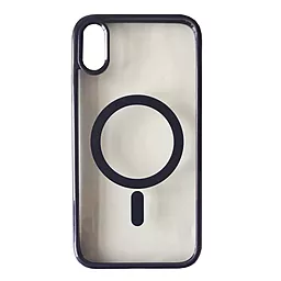 Чехол Epik Clear Color MagSafe Case Box для Apple iPhone XR  Dark Purple