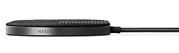 Беспроводное (индукционное) зарядное устройство быстрой QI зарядки Native Union Drop XL Watch Wireless Charger Fabric Slate Grey - миниатюра 4