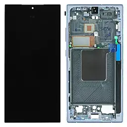 Дисплей Samsung Galaxy S24 Ultra S928 с тачскрином и рамкой, (OLED), Titanium Blue - фото Дисплей Samsung Galaxy S24 Ultra S928 с тачскрином и рамкой, (OLED), Titanium Blue
