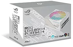 Блок питания Asus ROG LOKI SFX-L 850W Platinum White Edition (90YE00N2-B0NA00) - миниатюра 10