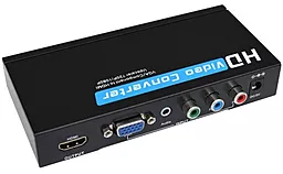 Видео переходник (адаптер) MT-VIKI VGA/3xRCA - HDMI - миниатюра 5