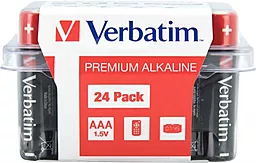 Батарейки Verbatim AАA (LR03) 24шт (49504) - фото Батарейки Verbatim AАA (LR03) 24шт (49504)