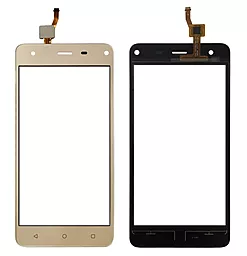 Сенсор (тачскрін) Nomi i5032 EVO X2 (original) Gold - фото Сенсор (тачскрін) Nomi i5032 EVO X2 (original) Gold