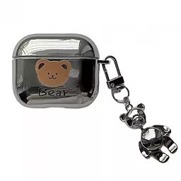 Чехол для Apple Airpods Pro Shine Print with keychain — Bear