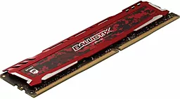 Оперативна пам'ять Crucial 16GB (2x8GB) DDR4 3000MHz Ballistix Sport LT Red (BLS2K8G4D30AESEK) - мініатюра 3
