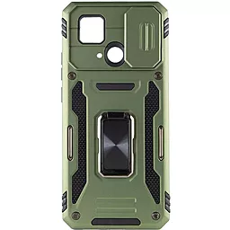 Ударостійкий чохол Camshield Army Ring для Xiaomi Redmi 10C Army Green