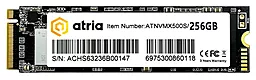SSD Накопитель ATRIA X500S 256 GB (ATNVMX500S/256)