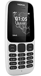 Мобільний телефон Nokia 105 Dual Sim New (A00028316) White - мініатюра 4