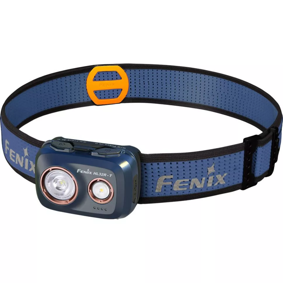 Налобный фонарик Fenix HL32R-TR (3xAAA, аккумуляторный блок) Blue - фото 1