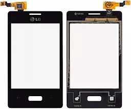 Сенсор (тачскрин) LG Optimus L3 E400 Black - фото Сенсор (тачскрин) LG Optimus L3 E400 Black