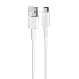 Кабель Proove Small Silicone USB-A - Type-C 15w 3a 1м cable White (CCSM20001202)