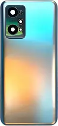Задняя крышка корпуса Realme GT Neo 2 со стеклом камеры Neo Blue - фото Задняя крышка корпуса Realme GT Neo 2 со стеклом камеры Neo Blue