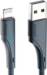 Кабель Essager Rousseau USB-A - Lightning 12w 2.4a 3м cable Black (EXCL-LSC01) - фото Кабель Essager Rousseau USB-A - Lightning 12w 2.4a 3м cable Black (EXCL-LSC01)