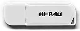 Флешка Hi-Rali Taga Series 32GB USB 2.0 (HI-32GBTAGWH) White - фото Флешка Hi-Rali Taga Series 32GB USB 2.0 (HI-32GBTAGWH) White