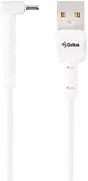 Кабель USB Gelius Pro Angle Type-C White