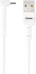 Кабель Gelius Pro Angle USB-A - Type-C 15w 3a 1м cable White - фото Кабель Gelius Pro Angle USB-A - Type-C 15w 3a 1м cable White