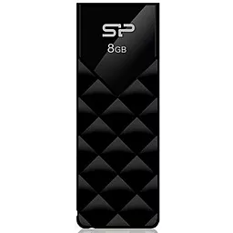 Флешка Silicon Power 8Gb Ultima U03 (SP008GBUF2U03V1K) Black - фото Флешка Silicon Power 8Gb Ultima U03 (SP008GBUF2U03V1K) Black