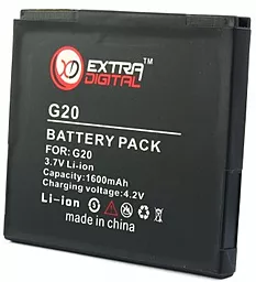 Аккумулятор HTC Raider 4G X710e / G20 / G19 / BH39100 / BMH6386 (1600 mAh) ExtraDigital - миниатюра 4