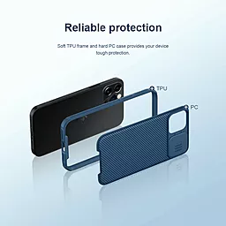 Чохол Nillkin CamShield Pro Magnetic для Apple iPhone 12 Pro Max  Blue - мініатюра 3