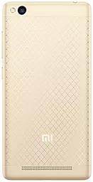 Задняя крышка корпуса Xiaomi Redmi 3 со стеклом камеры Original Gold - фото Задняя крышка корпуса Xiaomi Redmi 3 со стеклом камеры Original Gold