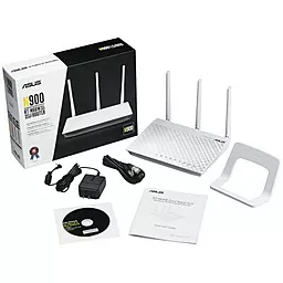 Маршрутизатор (Роутер) Asus RT-N66U_W White - мініатюра 3