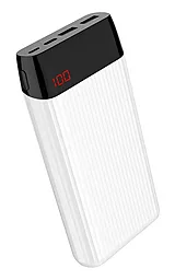 Повербанк Hoco J28A Shock Power 20000 mAh White - фото Повербанк Hoco J28A Shock Power 20000 mAh White