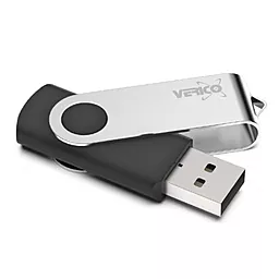 Флешка Verico 64Gb Flip (1UDOV-R0SR63-NN) Silver - фото Флешка Verico 64Gb Flip (1UDOV-R0SR63-NN) Silver