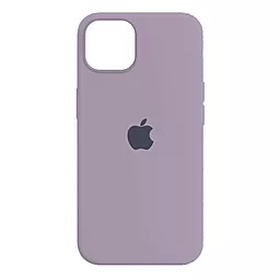 Чехол Silicone Case Full для Apple iPhone 14 Plus Purple - фото Чехол Silicone Case Full для Apple iPhone 14 Plus Purple