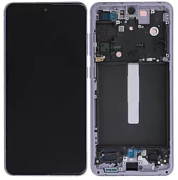 Дисплей Samsung Galaxy S21 FE G990 с тачскрином и рамкой, сервисный оригинал, Lavender - фото Дисплей Samsung Galaxy S21 FE G990 с тачскрином и рамкой, сервисный оригинал, Lavender