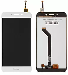 Дисплей Huawei Honor 6C Pro, Honor V9 Play (шлейф прямой) (JMM-AL00, JMM-AL10, JMM-TL00, JMM-TL10, JMM-L22) с тачскрином, White