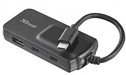 Мультипортовый USB Type-C хаб Trust Oila 2+2 Port USB-С & USB 3.1 (21321) - миниатюра 2