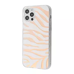 Чехол Wave Gradient Skin для Apple iPhone 12, iPhone 12 Pro Zebra