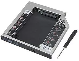 Шасси HQ-Tech HDD SATA 12.7mm в отсек SATA DVD (HQ-HC12SA/BP)