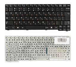 Клавіатура для ноутбуку Samsung N128 N143 N145 N148 N150 NB20 NB30 Вертикальний Ентер Black