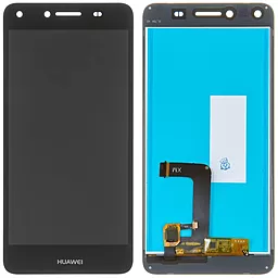 Дисплей Huawei Y5 II, Y5 2, Honor 5, Honor Play 5 з тачскріном, Black - фото Дисплей Huawei Y5 II, Y5 2, Honor 5, Honor Play 5 з тачскріном, Black