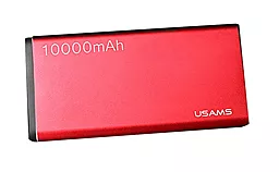 Повербанк Usams US-CD23 Birkin Series 10000 mah Red - фото Повербанк Usams US-CD23 Birkin Series 10000 mah Red