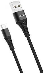 Кабель XO NB129 USB-A - micro USB 10w 1м cable Black - фото Кабель XO NB129 USB-A - micro USB 10w 1м cable Black