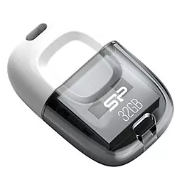 Флешка Silicon Power 32GB Touch T09 White USB 2.0 (SP032GBUF2T09V1W) - фото Флешка Silicon Power 32GB Touch T09 White USB 2.0 (SP032GBUF2T09V1W)