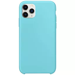 Чехол 1TOUCH Silicone Soft Cover Apple iPhone 11 Pro Ice Blue