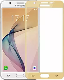 Защитное стекло Walker Silk Screen Samsung G610 Galaxy J7 Prime Gold