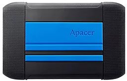 Внешний жесткий диск Apacer AC633 4 TB 2.5" USB 3.2 (AP4TBAC633U-1) Black/Blue