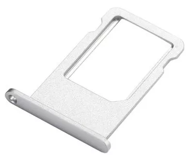 Держатель (лоток) Сим карты iPhone 6S Plus Original Silver - фото 1