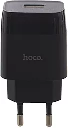 Сетевое зарядное устройство Hoco C72A Glorious + USB Type-C Cable Black