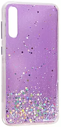 Чехол Epik Star Glitter Samsung A307 Galaxy A30s, A505 Galaxy A50, A507 Galaxy A50s Clear/Lilac