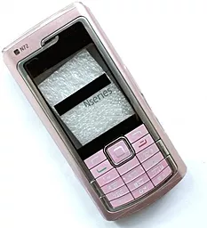 Корпус для Nokia N72 з клавіатурою Pink
