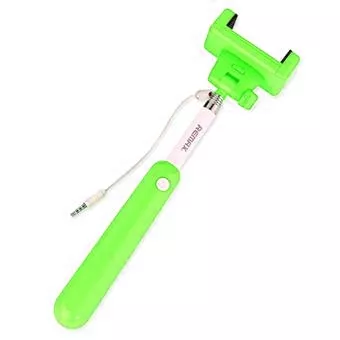 Моноподы, селфи-палки Remax Selfie Stick P1 Green (RSSMGRN) - фото 1
